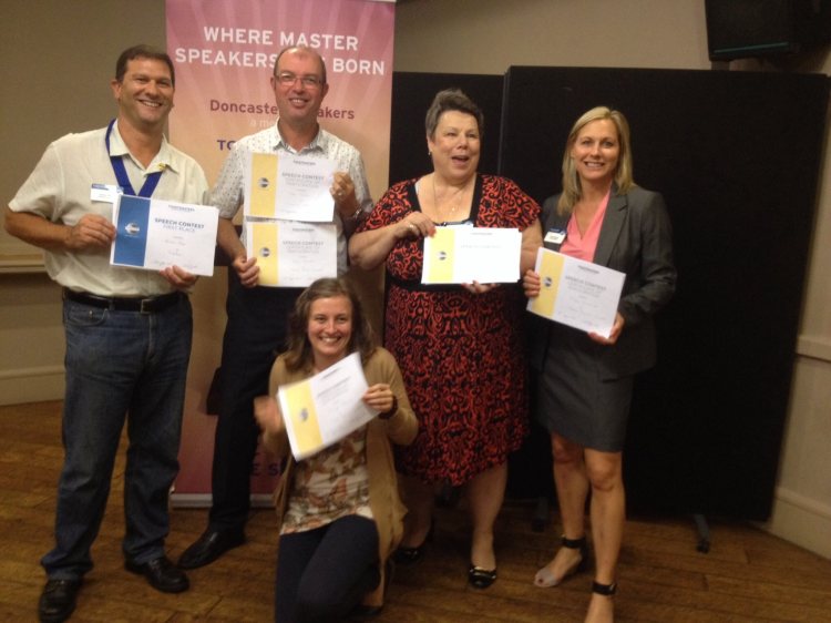 Toastmasters International | Doncaster Speakers | Participants club contest