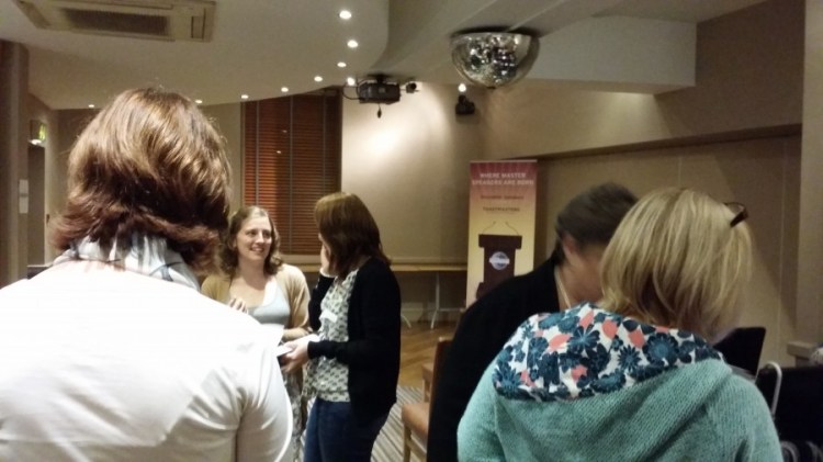 Doncaster Speakers Open Evening | Mingling at break time