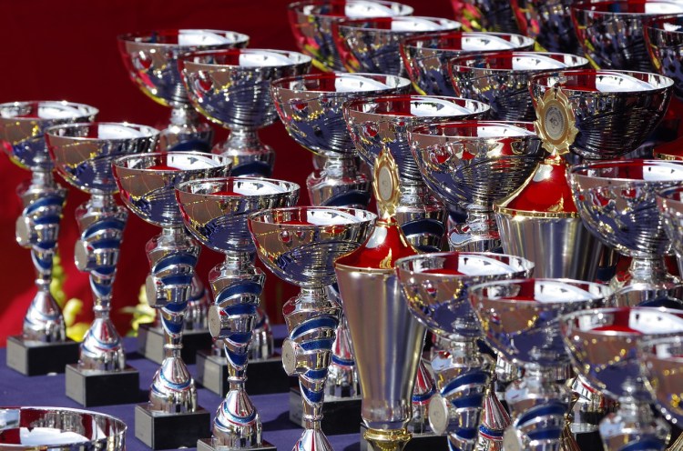 Image of trophies